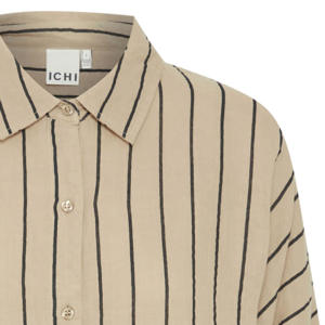 Ichi Foxa Striped Beach Shirt
